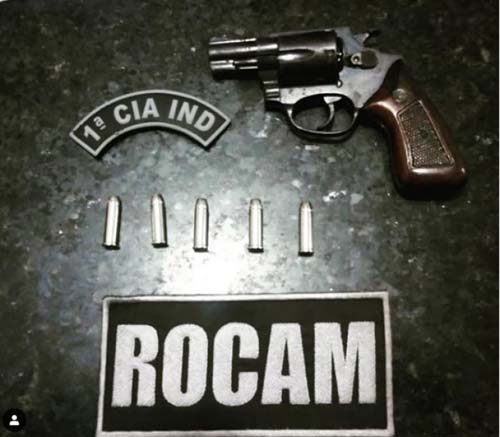 Homem é preso por porte de arma no município de Roteiro