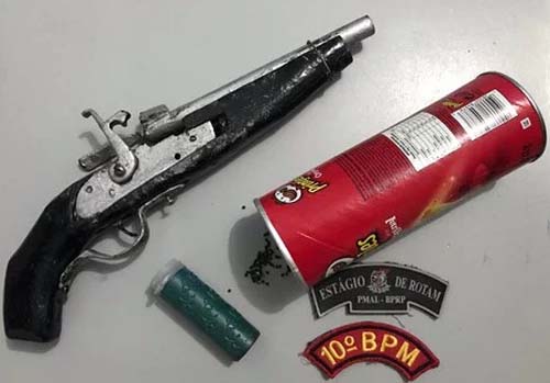 Homem é preso por porte de arma ilegal em Palmeira dos índios