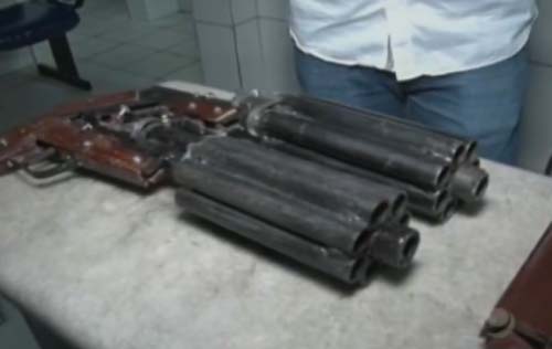 Polícia apreende armas de fabricação caseira no Clima Bom