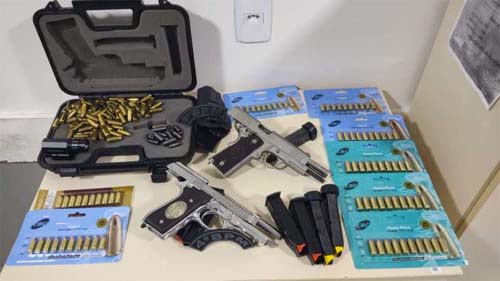 Homem detido após ser encontrado com quase 200 munições em clínica de Maceió