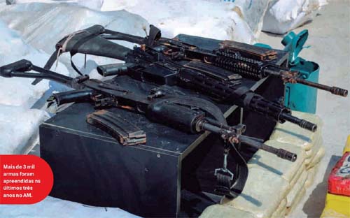 Armas estrangeiras e crime organizado: a rota ilegal que passa pelo Amazonas