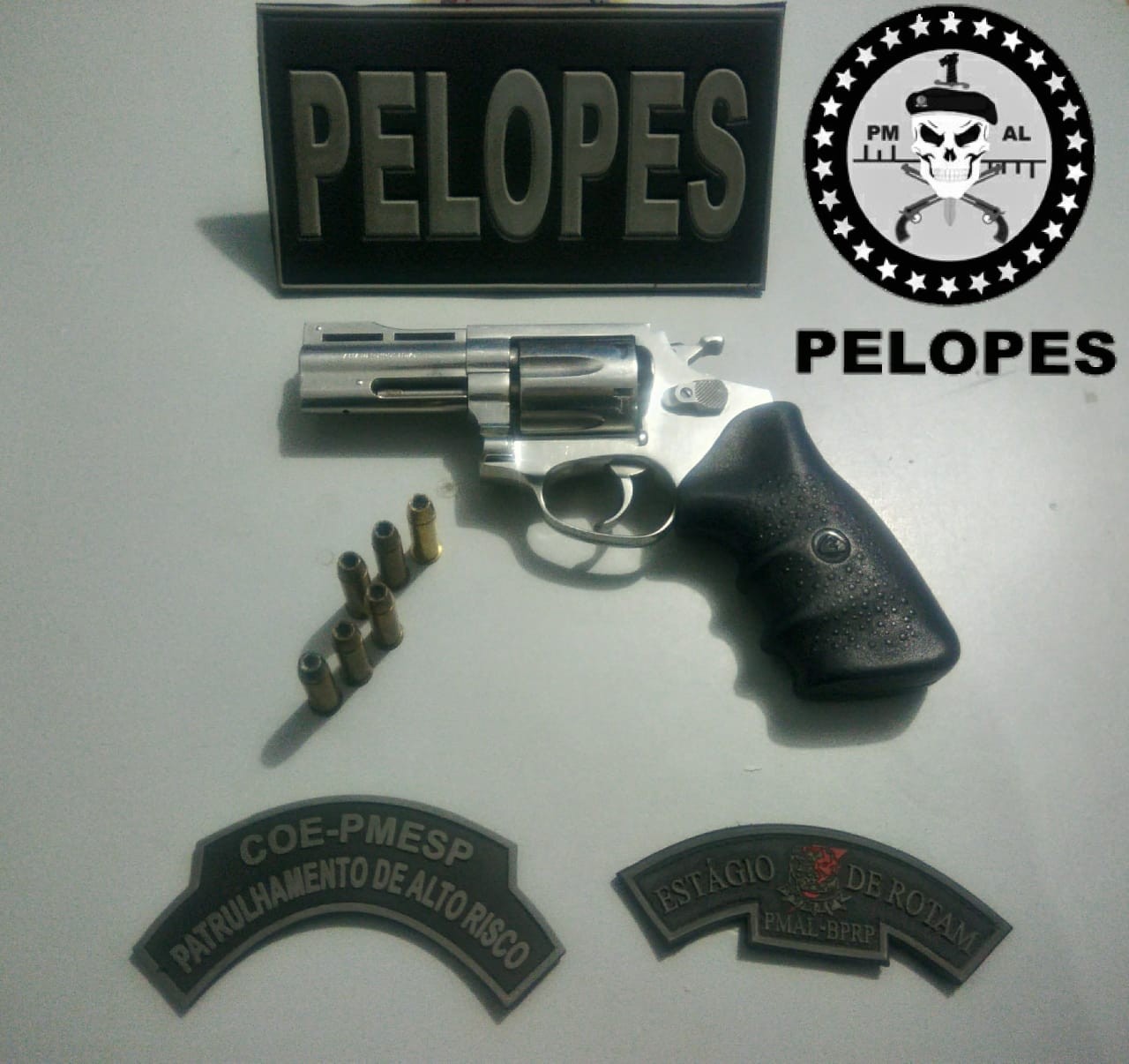 Homem é preso após ser flagrado com revólver calibre 38 em Taquarana