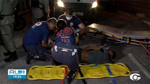 Suspeito de praticar assaltos é baleado no bairro da Jatiúca