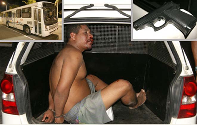 Acusado de assalto a ônibus é linchado no Joaquim Leão