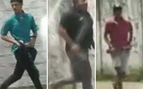 Preso trio que foi flagrado correndo após assalto a uma van na parte alta de Maceió