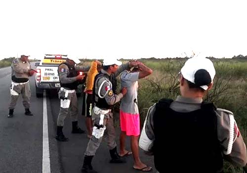 Risco nas estradas: criminosos atiram contra carro em tentativa de assalto na AL-101 Sul