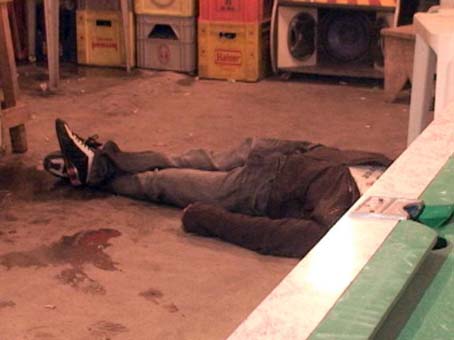 Homem é morto a tiros de pistola e assassino acaba preso