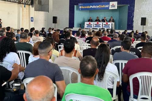 Policiais civis de Alagoas realizam paralisação de 24 horas nesta quinta (27)