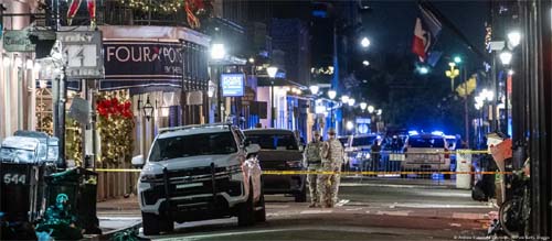 FBI investiga ataque em Nova Orleans como ato de terrorismo