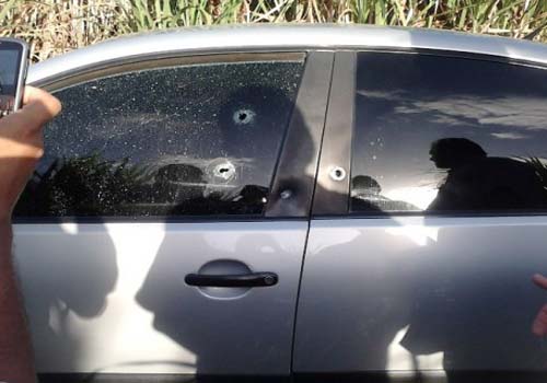 Funcionário da Eletrobrás é alvo de vários disparos de arma de fogo enquanto trafegava pela BR 101