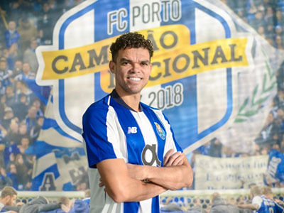 Porto anuncia a contratação do alagoano de Santana do Mundau Pepe, que está de volta ao clube