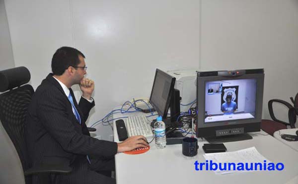 Justiça de Unão dos Palmares faz história e realiza primeira Vídeo Conferência com acusado 'Nego Lú' preso no Paraná