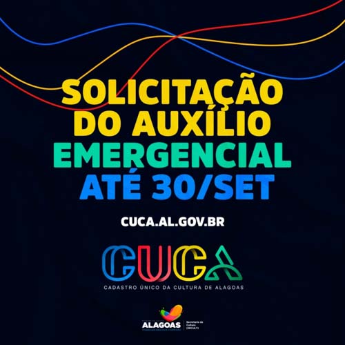 Auxílio emergencial da cultura: interessados têm até o dia 30 para se cadastrar no Cuca