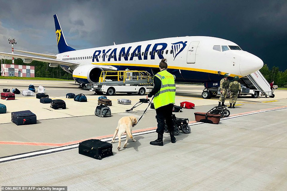 Quem ameaçou explodir avião da Ryanair sobre Vilnius exigia que UE deixasse de apoiar Israel
