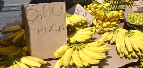 Bahia é segundo no ranking de produção de banana no país