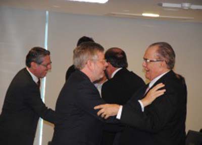 Bancada do PSD na Câmara é recebida pelo Presidente da República