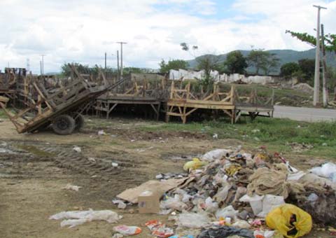 Em União dos Palmares bancas de feira estão sendo usadas para prática de sexo 