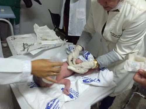 Bebê nasce durante exame pré-natal em posto de saúde da capital