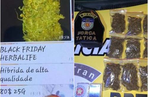 Suspeito de ofertar Black Friday de drogas pela internet é preso em Maceió