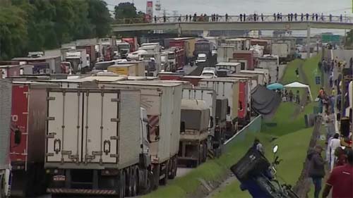 PRF informa que bloqueios e interdições nas rodovias voltam a crescer