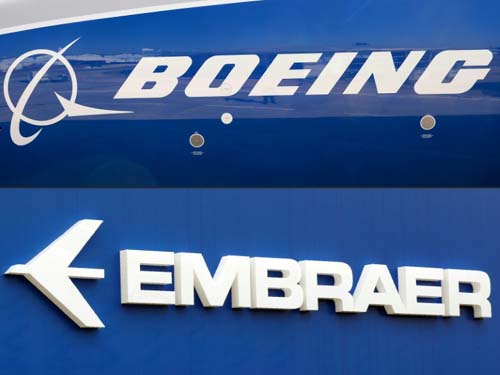 Ações da Embraer afundam após rompimento de acordo com Boeing