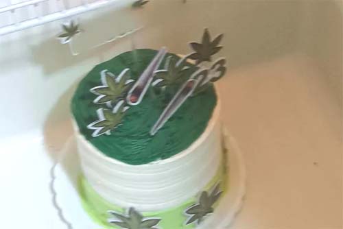 Festa com bolo alusivo à maconha é alvo de ação da PM em União dos Palmares