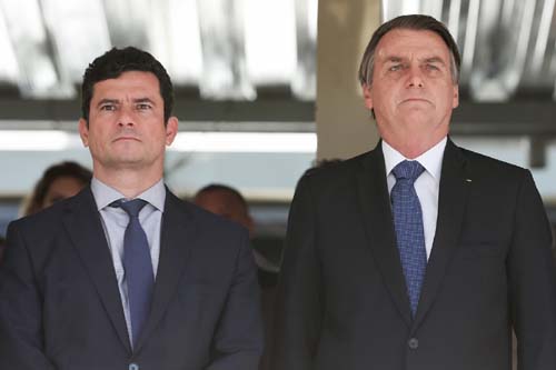 Bolsonaro e Moro assinam MP para agilizar venda de bens de traficantes
