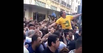 Novo vídeo sobre a facada que atingiu Bolsonaro coloca mais lenha no episodio