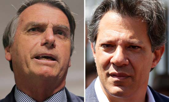 CNI/Ibope confirma tendência de estagnação de Bolsonaro e Haddad isolado em segundo lugar