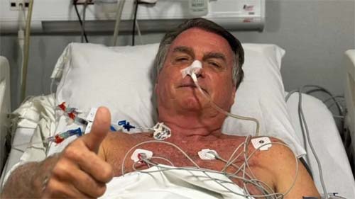 Após internação no RN, Bolsonaro será submetido a cirurgia intestinal em Brasília