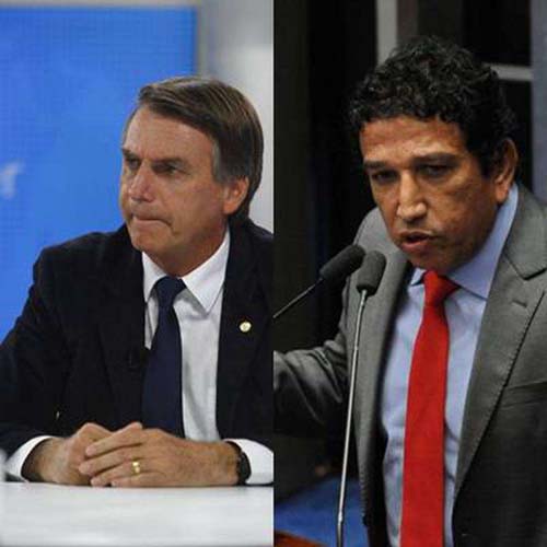 Magno Malta não vai ficar 'abandonado', promete Bolsonaro