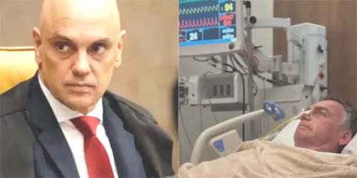 The Times noticia intimação de Bolsonaro na UTI e repercussão internacional expõe tensão política no Brasil