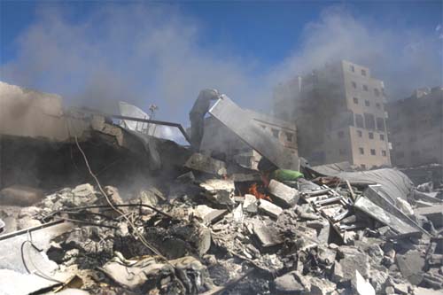 Bombardeio israelense em Gaza deixa 11 mortos, segundo Defesa Civil