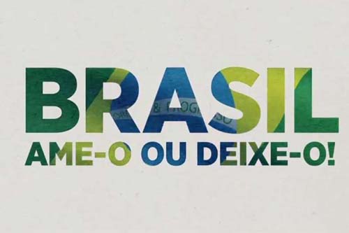 De onde veio o “ame-o ou deixe-o”?