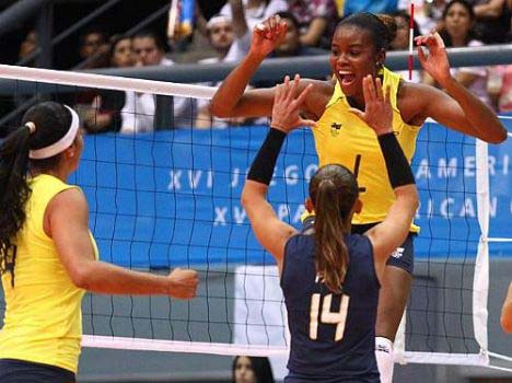 Brasil se vinga e bate Cuba na final do vôlei feminino