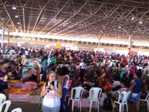 Comitiva de Alagoas reúne centenas de mulheres na Marcha das Margaridas