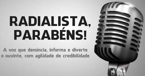 Homenagem da Agência Tribuna União ao Dia do Radialista