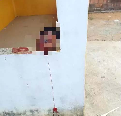 Macabro: Cabeça é deixada em muro de residência na região norte