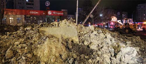 Caça da Rússia bombardeia cidade no próprio país