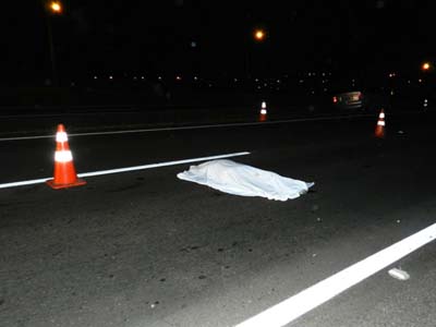 Mulher morre atropelada na AL-220 em Limoeiro de Anadia 