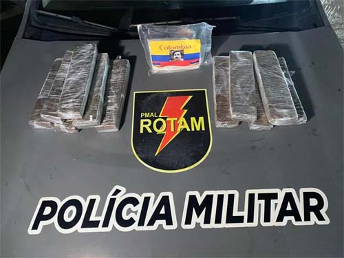 PM apreende mais de 10 quilos de drogas em caixa térmica na Ponta Grossa após denúncia da população