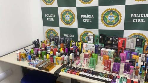 RJ: homem é preso por vender cigarros eletrônicos