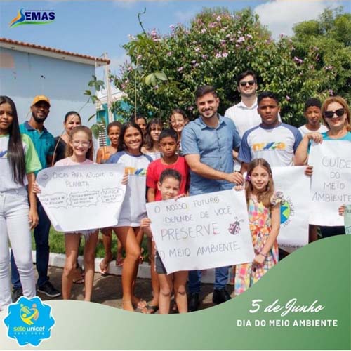 Caminhada em prol do Dia do Meio Ambiente mobiliza adolescentes em Belo Monte