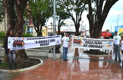 Maceió realiza 1ª Caminhada de Combate às Drogas