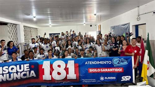 SSP Alagoas reforça ações de prevenção à violência com palestras e mobilizações em escolas do interior