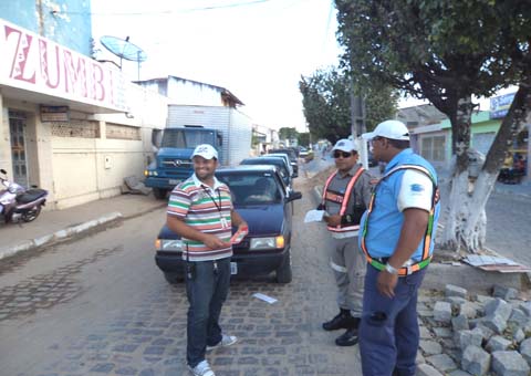 SMTT realiza mais uma Campanha Educativa em União dos Palmares