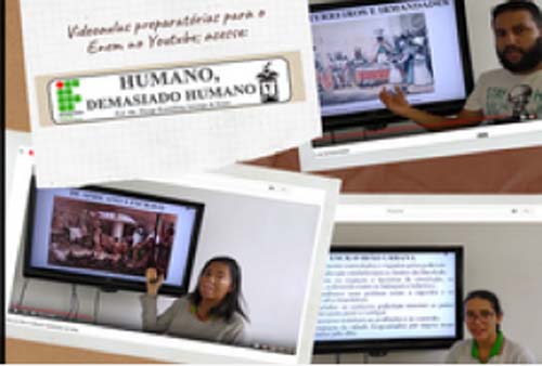 Projeto de ensino do Campus Piranhas disponibiliza videoaulas sobre temas do Enem
