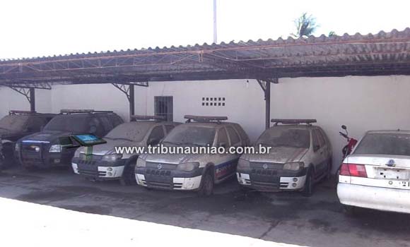 2º BPM em União dos Palmares sem funcionar: nove viaturas estão quebradas