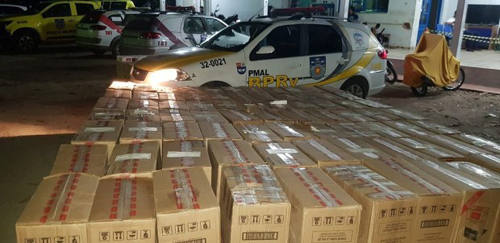 Acusado de contrabandear 113 mil maços de cigarro é preso em Craíbas