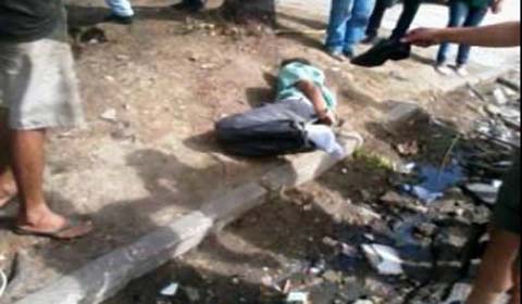 Comunida persegue e prende acusado de assalto: vitima do bandido quebrou o pé